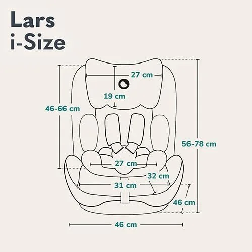 Дитяче автокрісло Lionelo Lars i-Size / 100-150 см / 4-12 років / Найновіший стандарт R129 / Чорно-рожевий, фото №9 Дитяче автокрісло Lionelo Lars i-Size / 100-150 см / 4-12 років / Найновіший стандарт R129 / Чорно-рожевий, фото №9