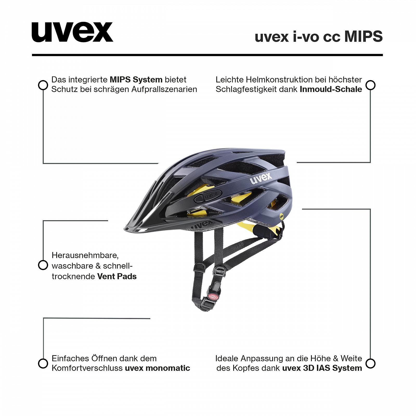 Шлем Uvex i-vo cc MIPS, фото №6