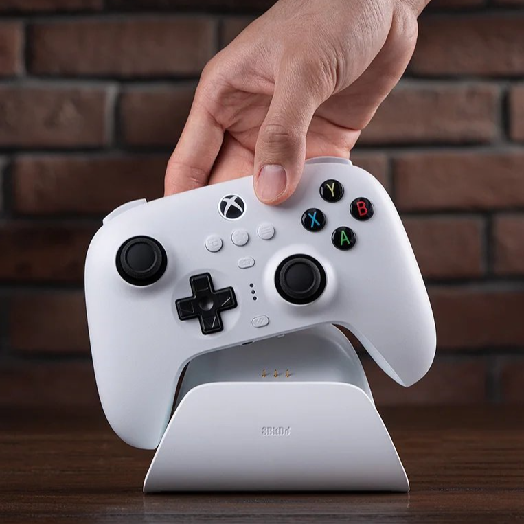 Геймпад 8Bitdo Ultimate 3 White + Док-станція, фото №3 Геймпад 8Bitdo Ultimate 3 White + Док-станція, фото №3