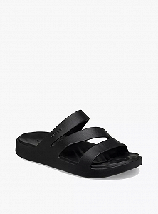 Шльопанці Getaway Strappy MtP 209587-001-Black CROCS W4Чорний 38 - Фото 1