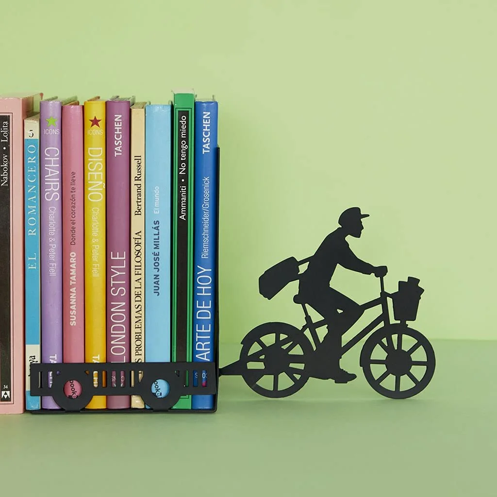 Держатель для книг Balvi Почтальон Черный Декоративный Металл, фото №7