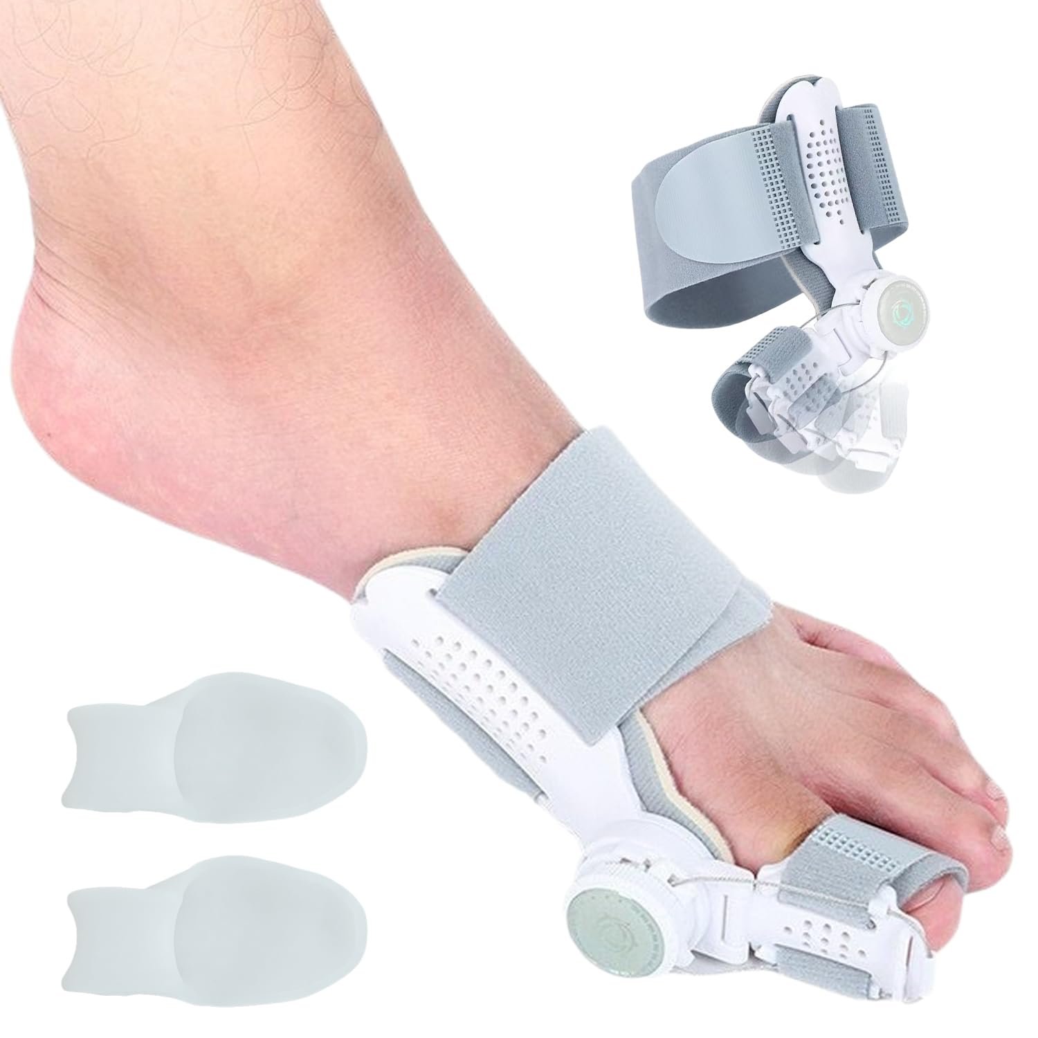 Шина для корекції Hallux Valgus, регульована, фото №1