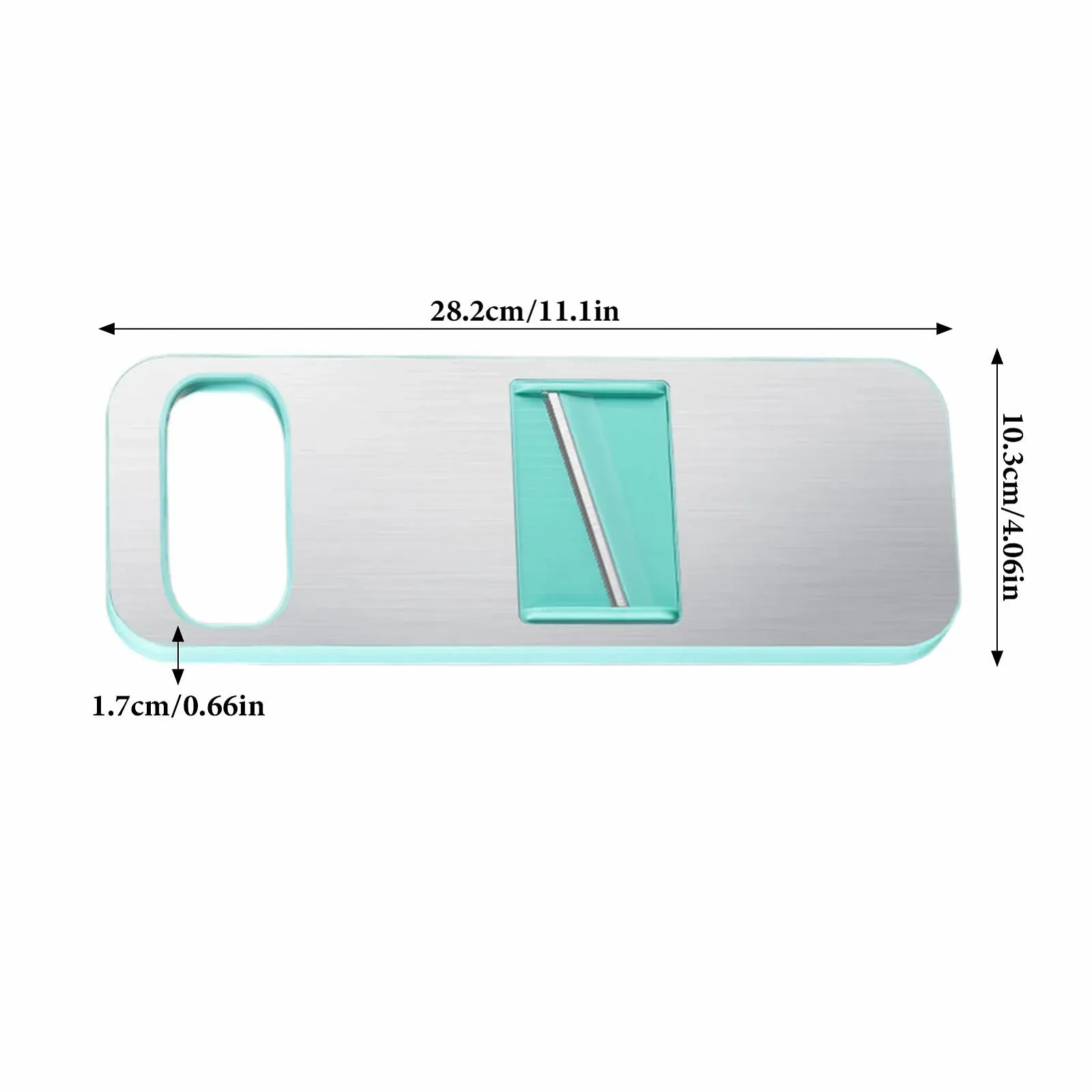 Терка для часнику з магнітною задньою стороною для кухні ресторану та дому, фото №5