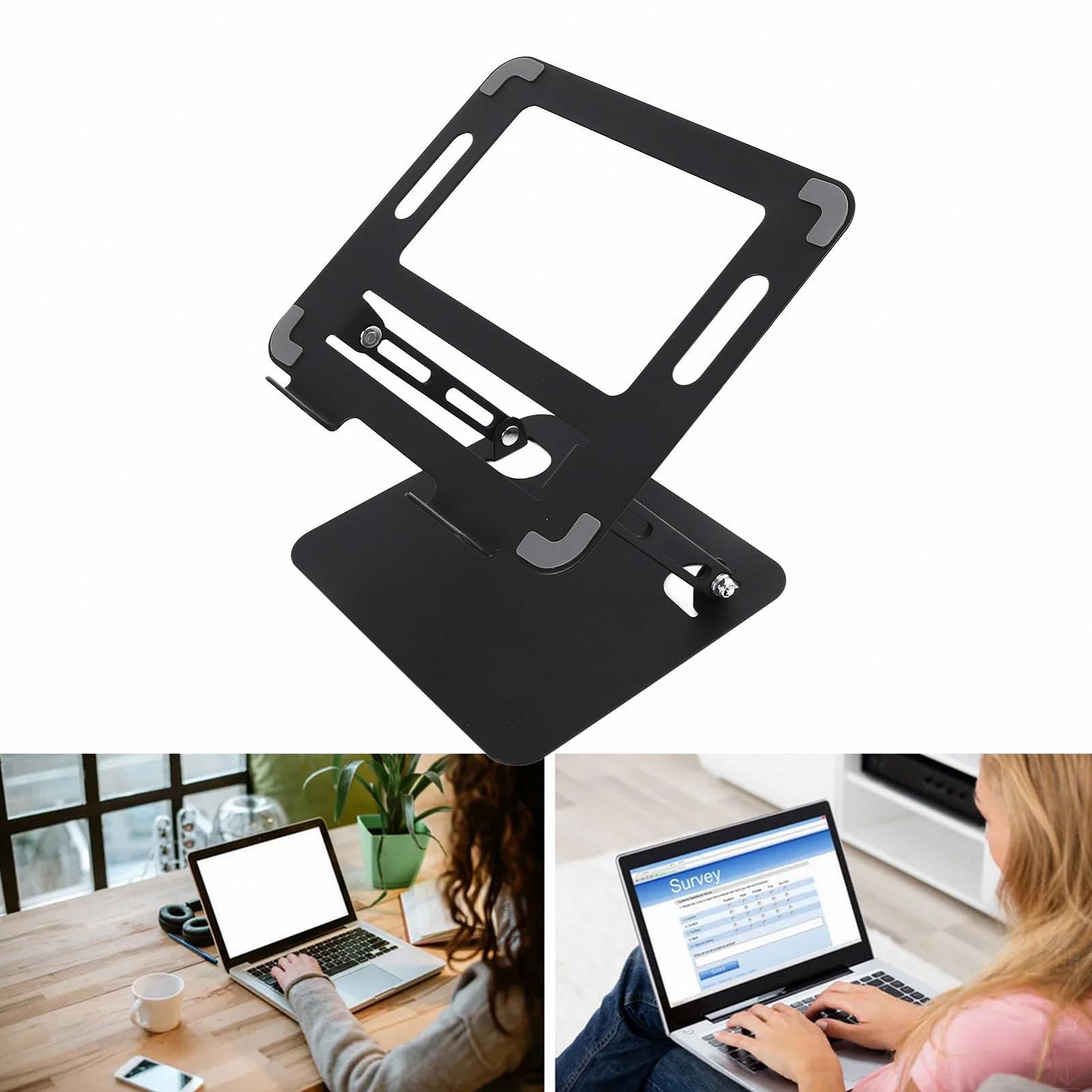 Подставка для ноутбука и планшета, складная, регулируемая по высоте, углеродистая сталь, 180 градусов, фото №3