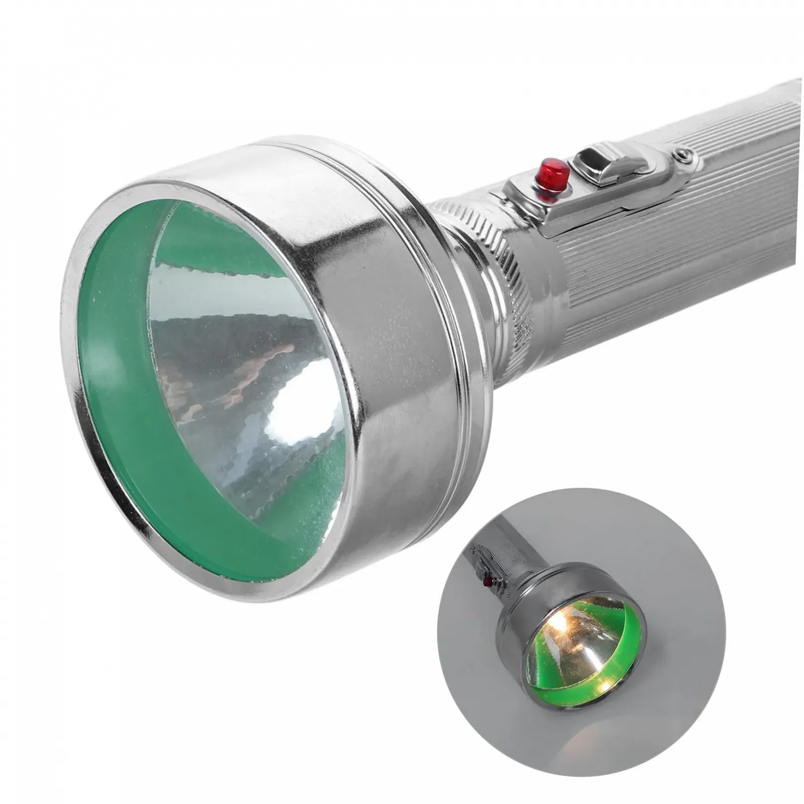 Ліхтарик Vintage Aluminium Ретро стиль Міцний дизайн Ностальгічний декор Маленький Портативний (без батарейок), фото №3