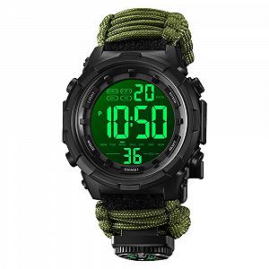 Годинник Skmei 1845 Army Green synthetic.ua - Фото 1