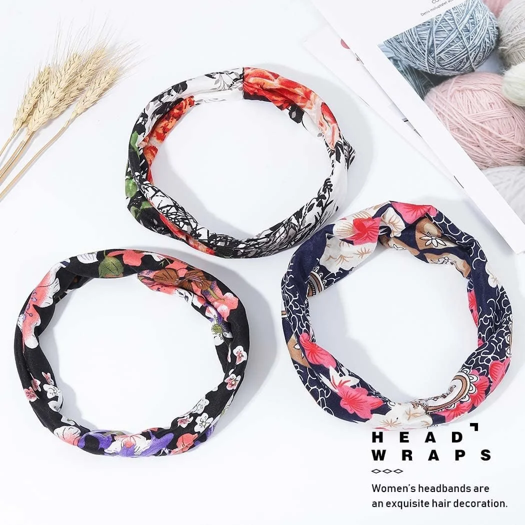 Широкі пов'язки на голову, еластичні, фото №4 Широкі пов'язки на голову, еластичні, фото №4