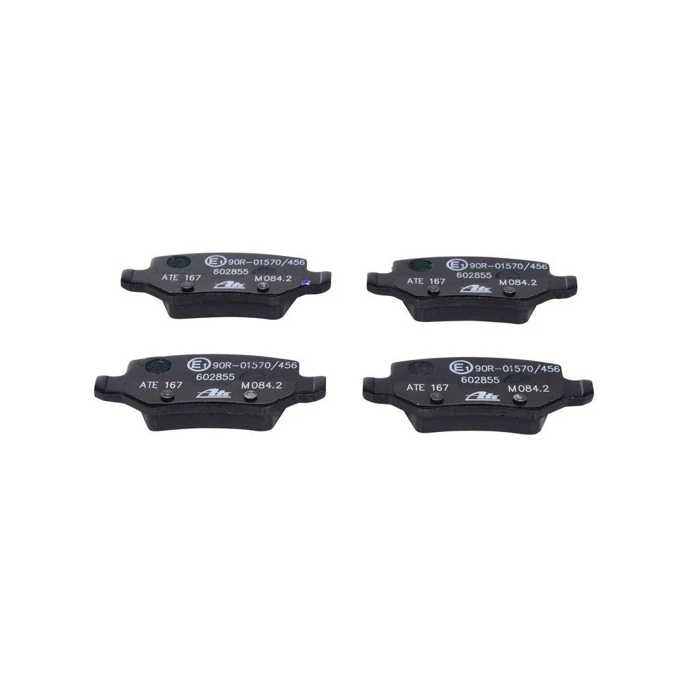 Комплект гальмівних колодок, дискове гальмо ATE 13.0460-2855.2 для MERCEDES-BENZ задня вісь, фото №1 Комплект гальмівних колодок, дискове гальмо ATE 13.0460-2855.2 для MERCEDES-BENZ задня вісь, фото №1