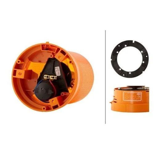 Проблесковый маячок HELLA 2RL 006 295-111 KL 710 для DAF MACK MAN SCANIA VOLVO BMC, фото №2