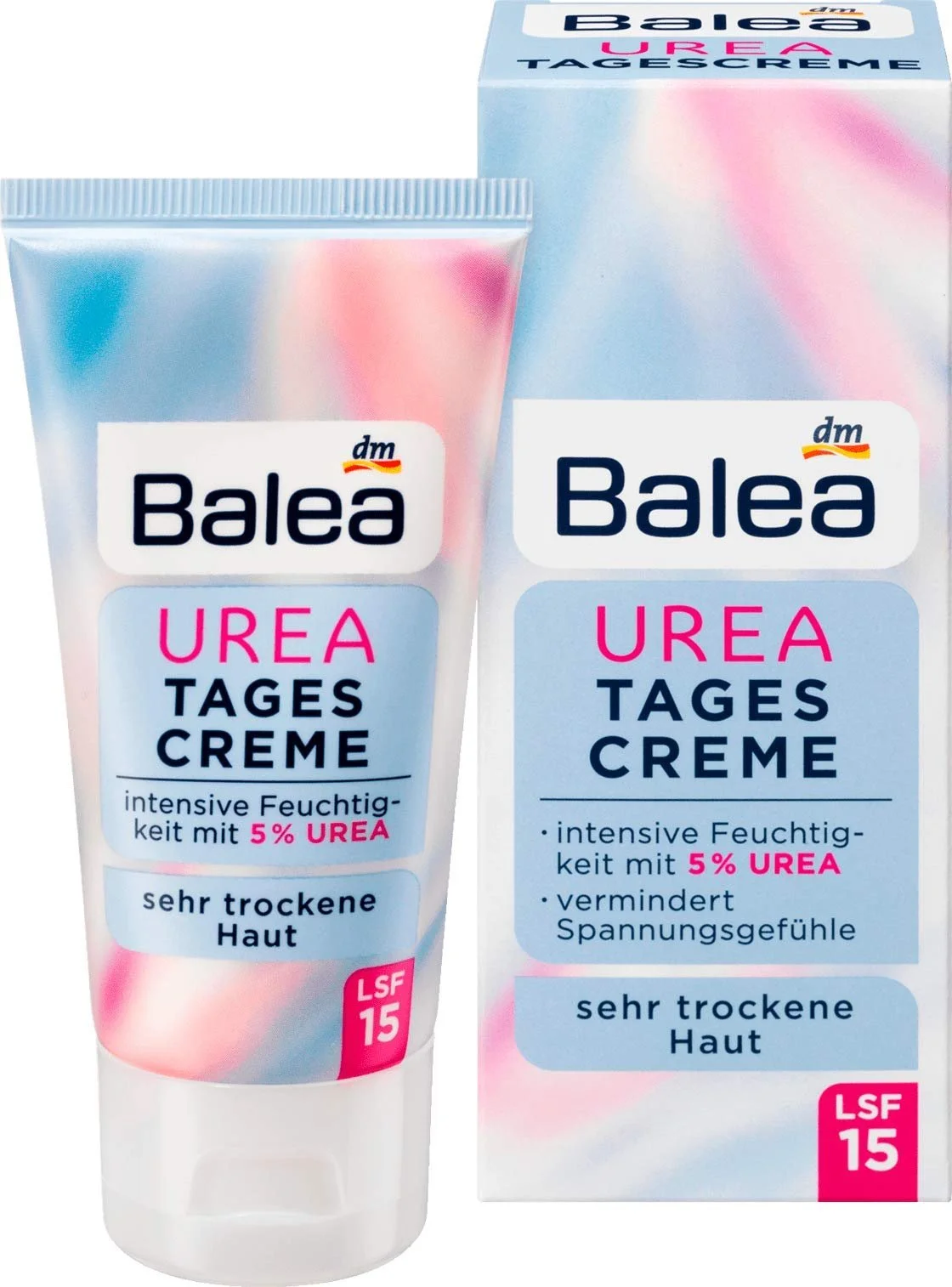 Денний крем Balea Urea для дуже сухої шкіри упаковка 2 x 50 мл, фото №2 Денний крем Balea Urea для дуже сухої шкіри упаковка 2 x 50 мл, фото №2