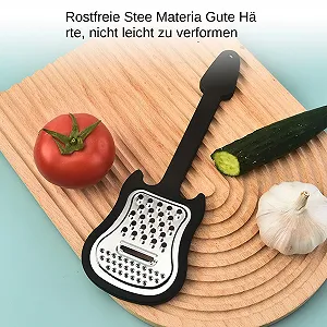 Ручка гитарной конструкции выполнена из нержавеющей стали. synthetic.ua - Фото 1