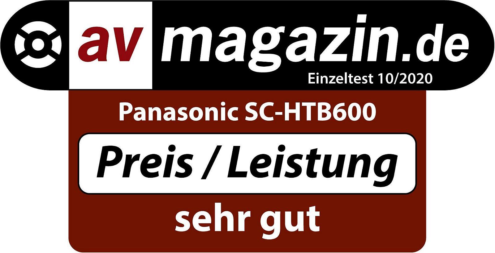 Саундбар Panasonic SC-HTB600EGK 2.1 з бездротовим сабвуфером 360 Вт RMS Чорний, фото №8