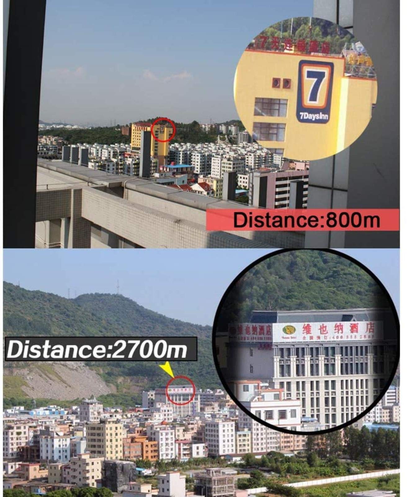 Монокуляр Hochleistungs-Zoom 10–30x50 BAK4 FMC компактний для спостереження за птахами на спорті, фото №6