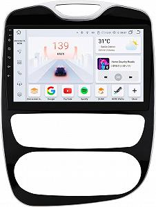 Штатна автомагнітола Hizpo для Renault Clio 4 ZOE 2016-2019 / 10.1" / Сенсорна / 4/32Гб / Android 13 / Apple CarPlay / Android Auto / Bluetooth / WI-FI / GPS / USB / DAB+ - Фото 1