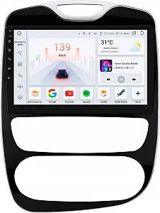 Штатная автомагнитола Hizpo для Renault Clio 4 ZOE 2016-2019 / 10.1" / Сенсорная / 4/32Гб / Android 13 / Apple CarPlay / Android Auto / Bluetooth / WI-FI / GPS / USB / DAB+ - Фото 1