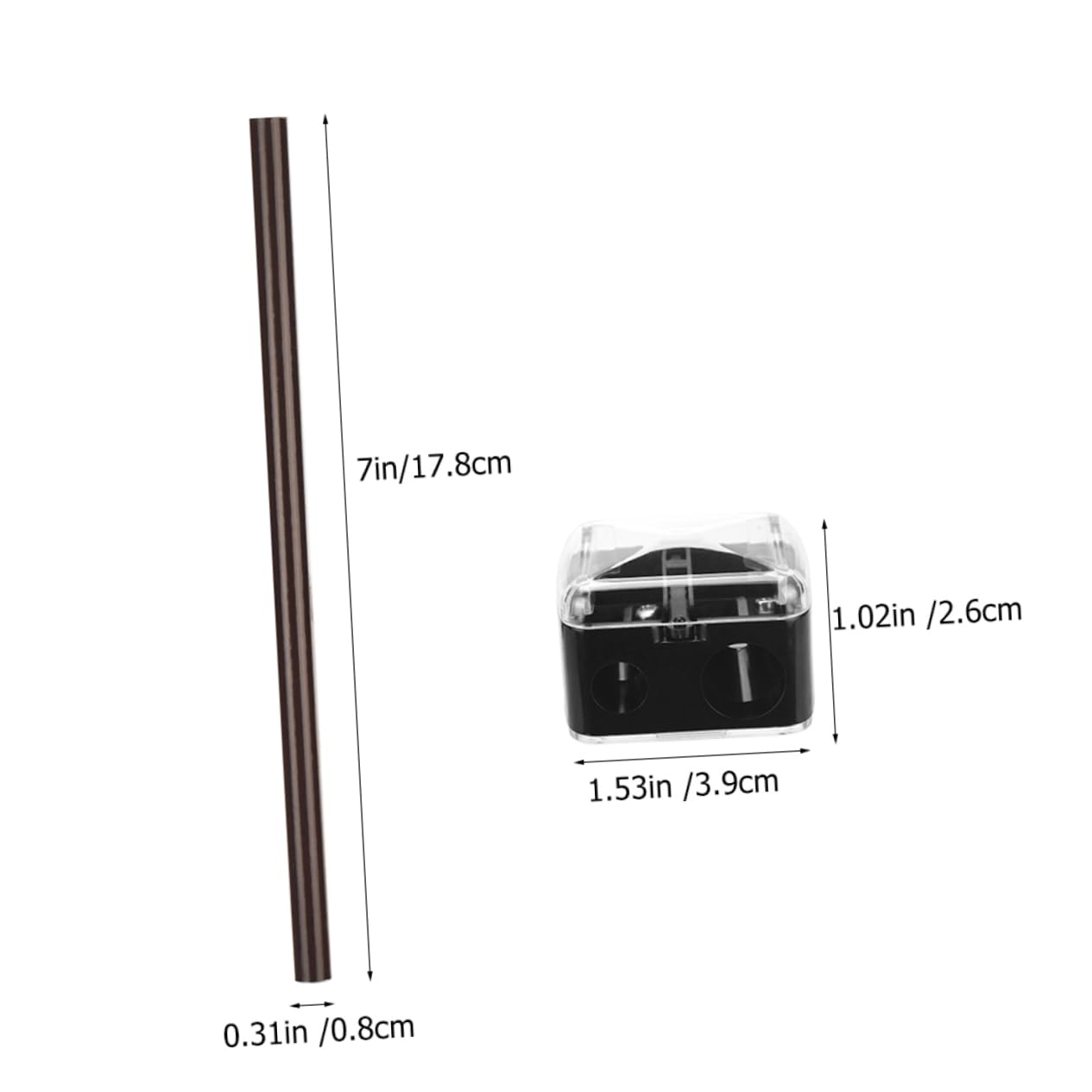 Набір FRCOLOR 1 олівець для брів гелевий лайнер для очей олівці для татуювання брів маркер для шкіри, фото №3