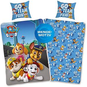 Постільна білизна Paw Patrol 135 x 200 cm 80 x 80 cm Бавовна · Дитяча постільна білизна для дівчаток та хлопчиків · 2 предмети Paw Patrol - Фото 1