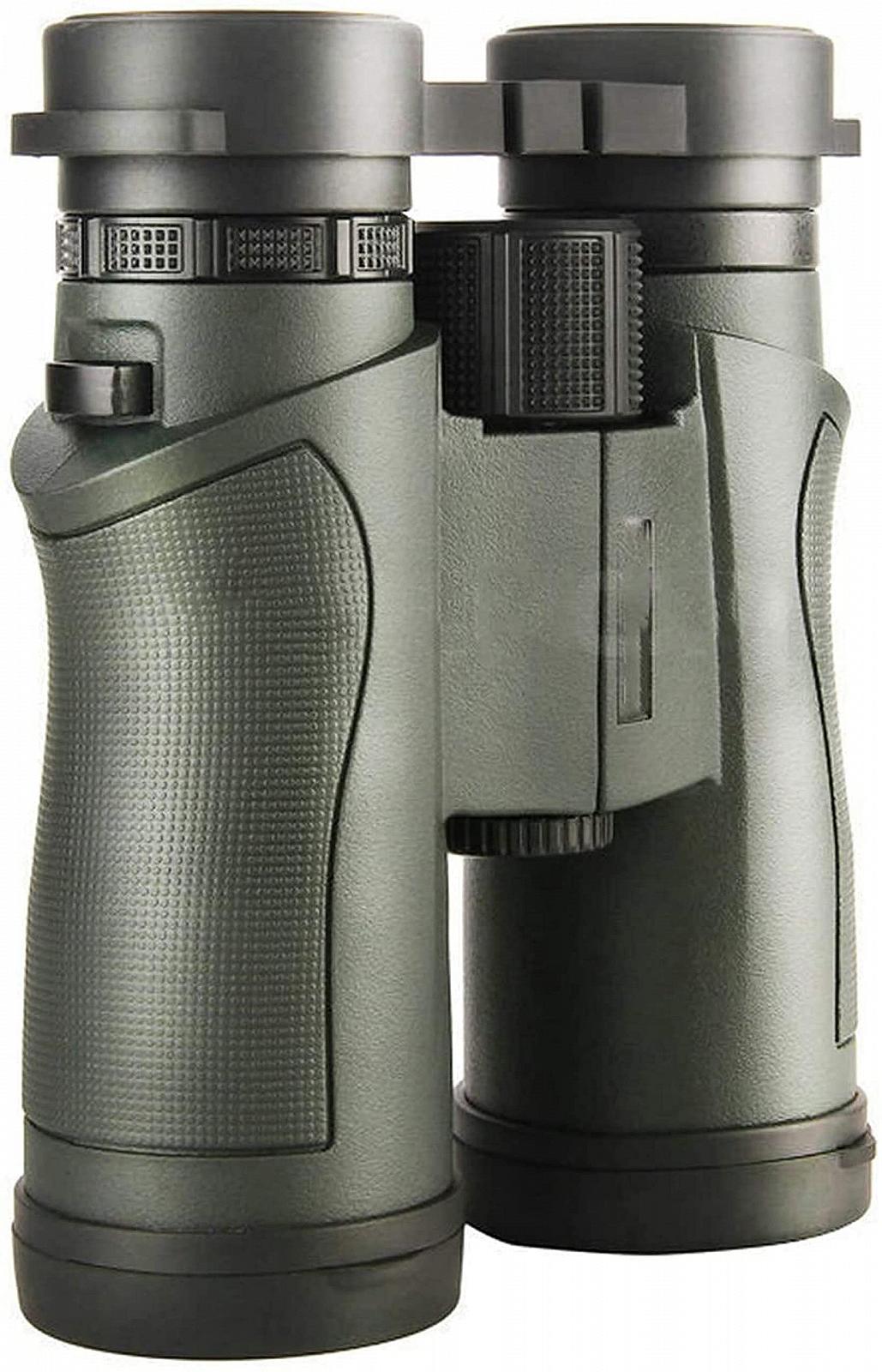 Бінокль Adult 10x42 Бінокль для дорослих дітей водонепроникний компактний з нічним баченням в умовах слабкого освітлення BAK86 Призма FMC оптика, фото №1