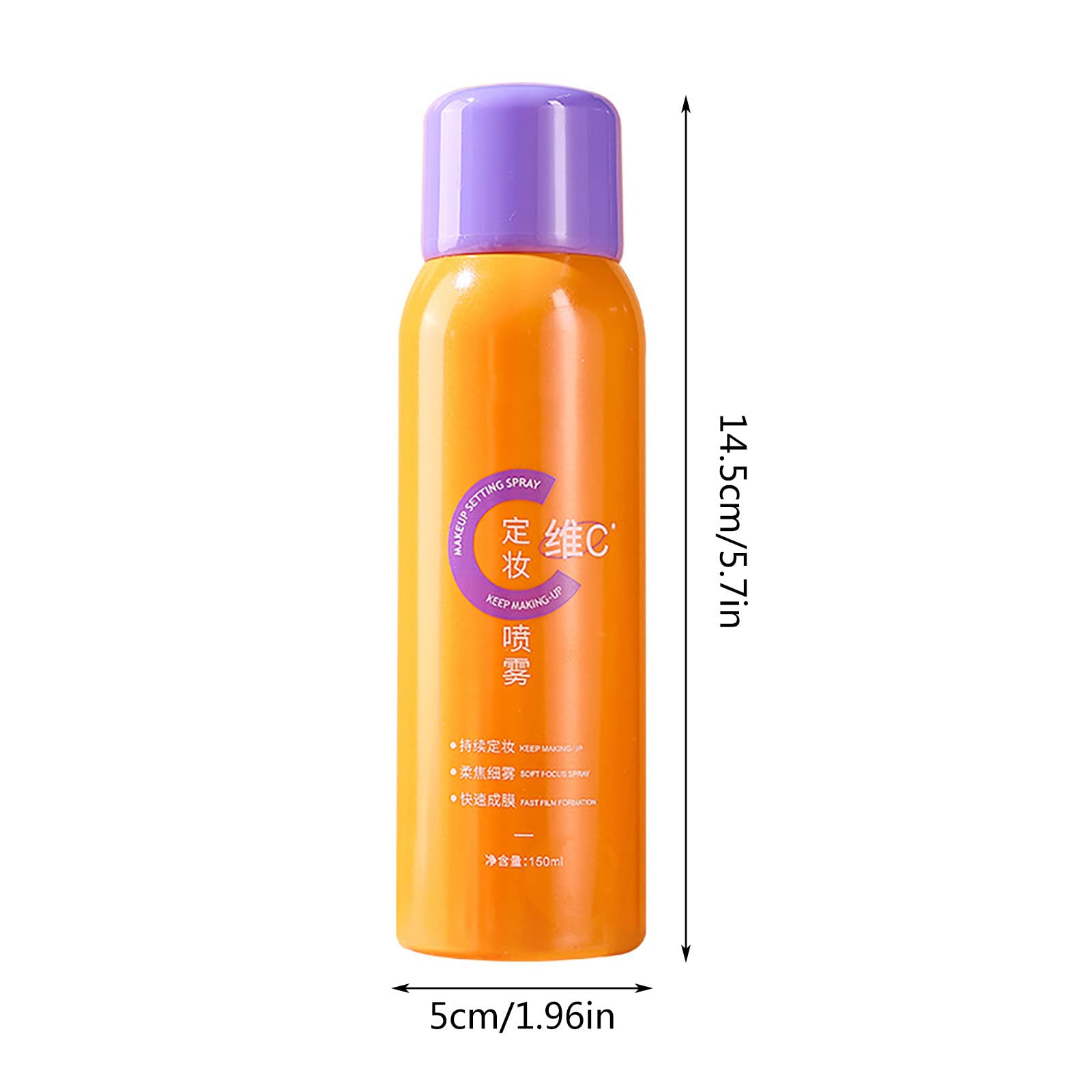 Спрей для фіксації макіяжу 150 мл Жовтий, фото №6 Спрей для фіксації макіяжу 150 мл Жовтий, фото №6