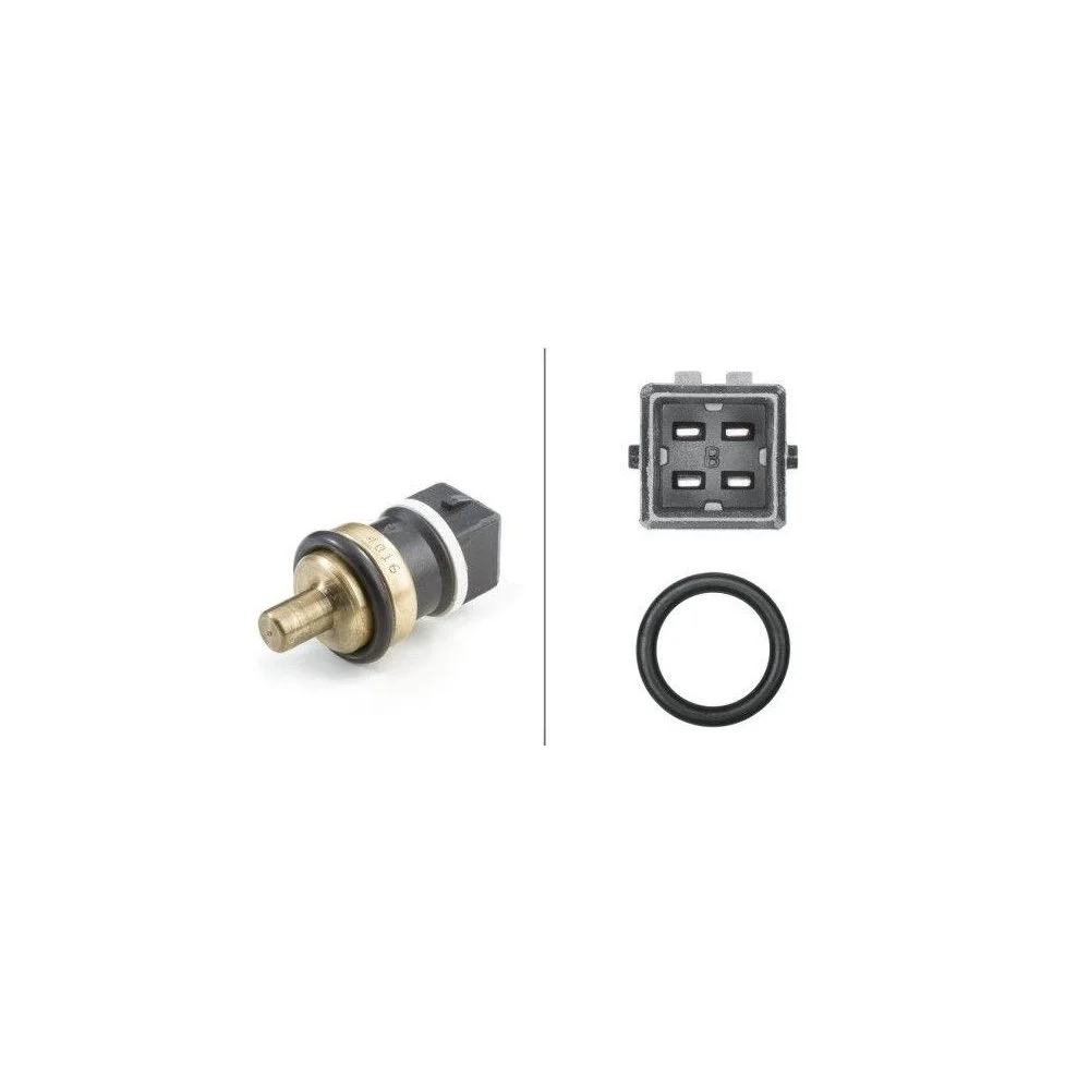 Датчик температури охолоджувальної рідини HELLA 6PT 358 058-201 для AUDI SEAT SKODA VW, фото №1