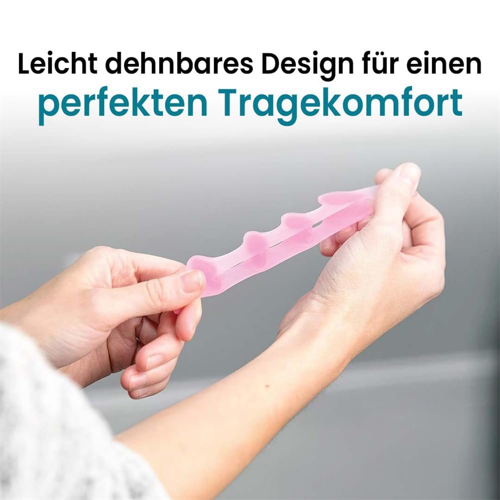 Роздільник для пальців ніг PerfectToes Силіконовий для чоловіків і жінок Натуральний, фото №5 Роздільник для пальців ніг PerfectToes Силіконовий для чоловіків і жінок Натуральний, фото №5