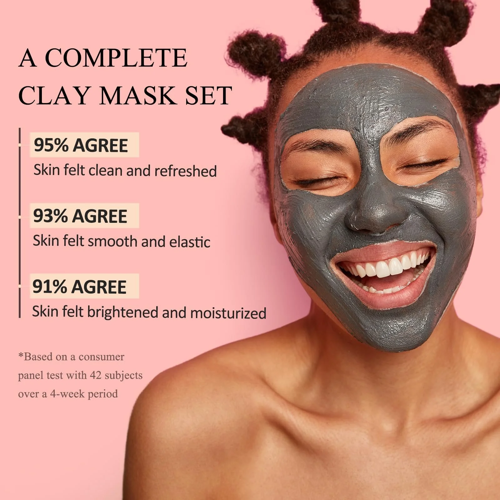 Набір глиняних масок для обличчя Shvyoga Вітамін C, Куркума, Грязь Мертвого моря, фото №5 Набір глиняних масок для обличчя Shvyoga Вітамін C, Куркума, Грязь Мертвого моря, фото №5