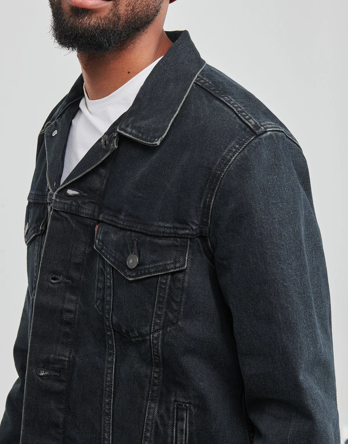 Мужская куртка Levis - The Trucker Jacket Blue Black Trucker  - L, фото №2 Мужская куртка Levis - The Trucker Jacket Blue Black Trucker  - L, фото №2
