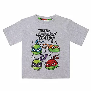 Піжама Teenage Mutant Ninja Turtle з короткими рукавами для дітей 100% бавовна synthetic.ua - Фото 1
