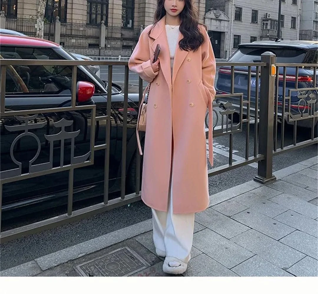 Кашемірове пальто Жіноче Вільне, фото №4 Кашемірове пальто Жіноче Вільне, фото №4