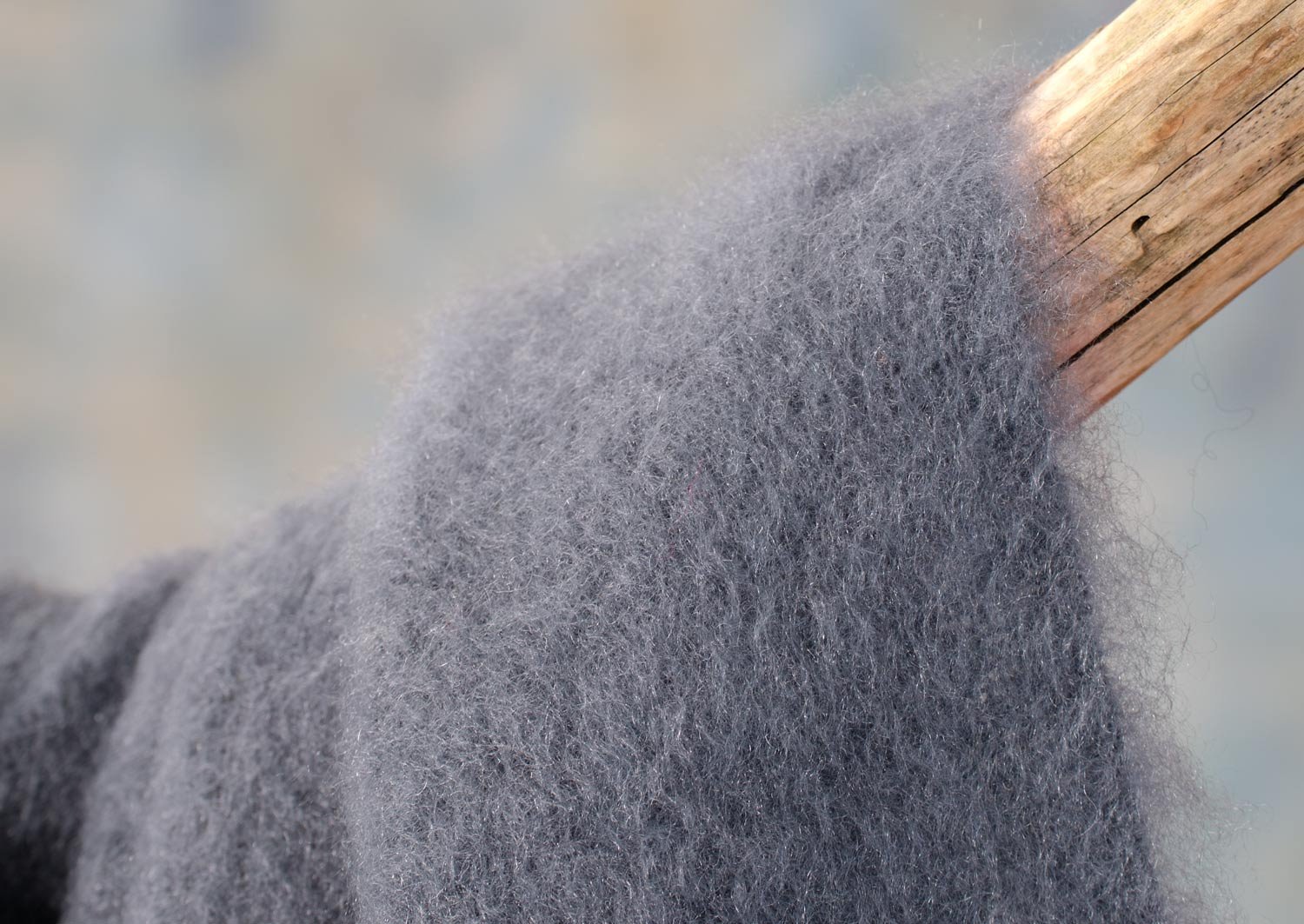 Плед Wohnen & Accessoires GmbH & Co. KG Luxury Мохер Сіро-блакитний, 130 x 180 см, фото №2