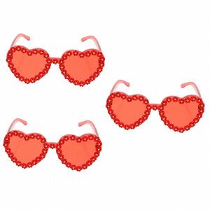 Сонцезахисні окуляри PACKOVE 3St Herz 90-х Ретро-ромашка - Фото 1