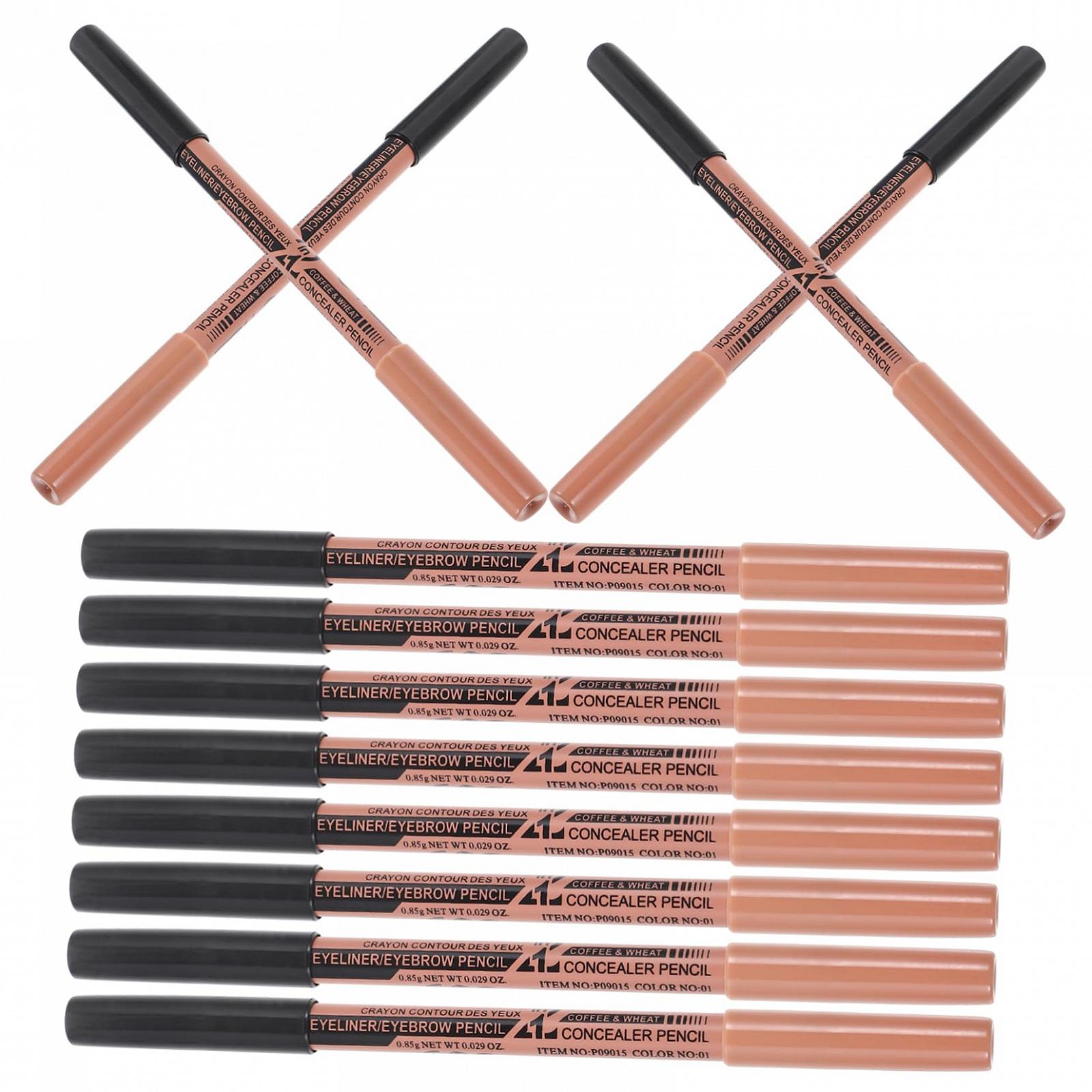 Олівець для брів Fräulein Дерево Подвійний наконечник Набір з 12 штук, фото №1