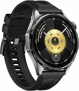 Смарт-часы HUAWEI Watch GT 6 46mm / NFC / GPS / Wi-Fi / Bluetooth 6.0 / Влагозащита 5 АТМ, IP69 / До 21 дня работы / Быстрая зарядка / HarmonyOS / Black (Atum-B19F) synthetic.ua - Фото 1