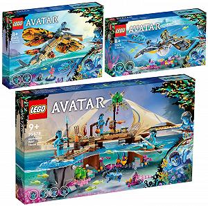 Купить Набор LEGO Avatar из 3: 75578 The Reef of Metkayina, 75576 Skimwing Adventure & 75575 Discovery of Ilu - Фото 1 Набор LEGO Avatar из 3: 75578 The Reef of Metkayina, 75576 Skimwing Adventure & 75575 Discovery of Ilu - Фото 1