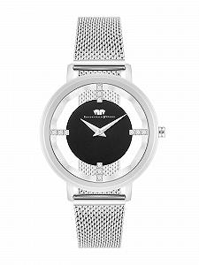 Часы Rhodenwald & Söhne Женские Аналоговые 10010416 Кварцевый Японский Механизм, Серебряный Браслет из Нержавеющей Стали, серебряный, Без узора - Фото 1