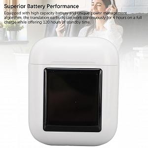 Наушники-переводчики BT Поддержка 14 языков Одновременный перевод Беспроводной перевод с приложением для деловых поездок synthetic.ua - Фото 1