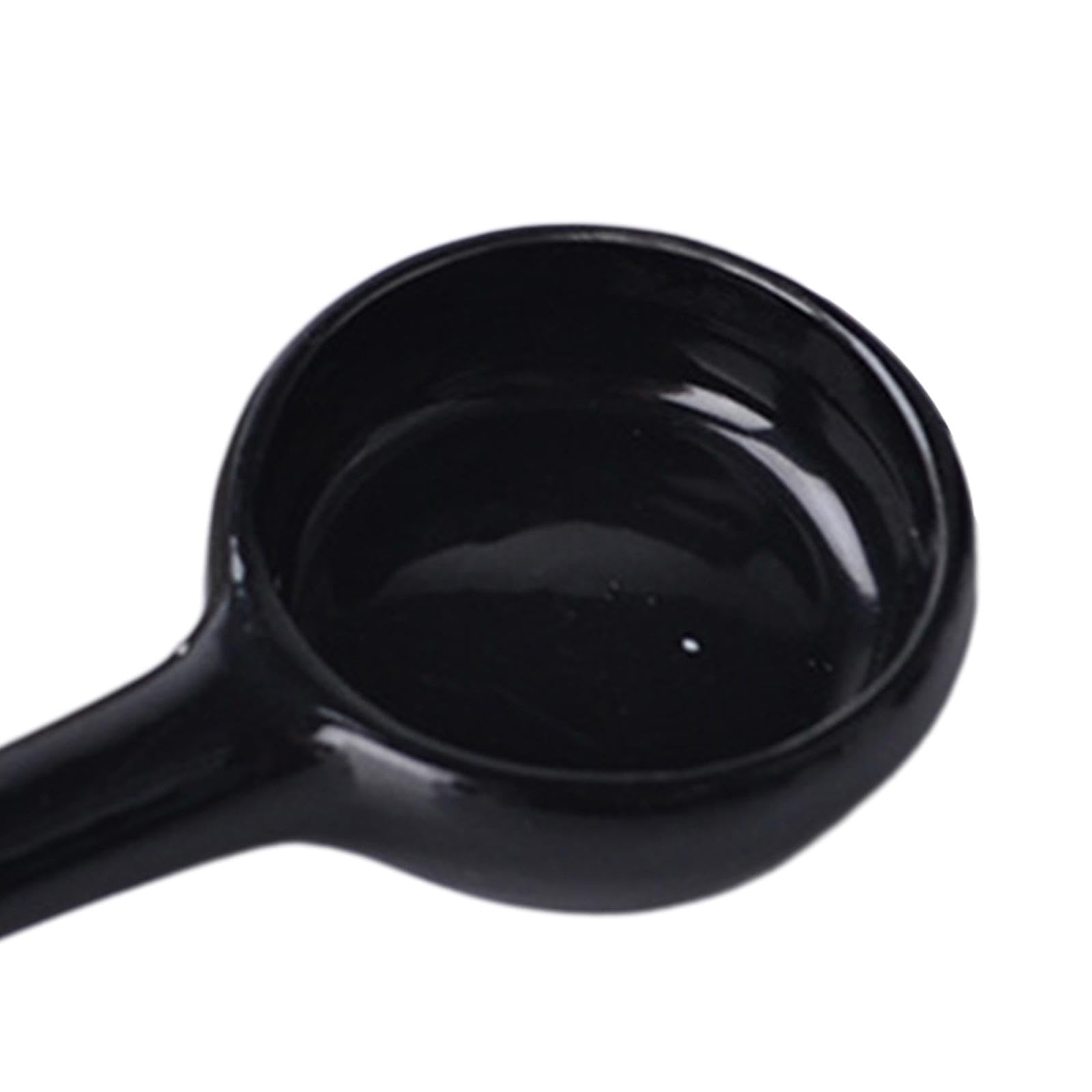 Тримач свічки Sharplace Ceramic Candle Spoon Чорний, фото №2