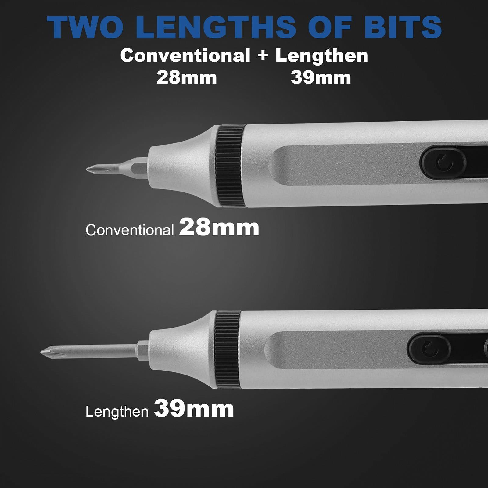 Електричний викрутковий набір JKOKPMG Mini Precision Magnetic 50 в 1, фото №5