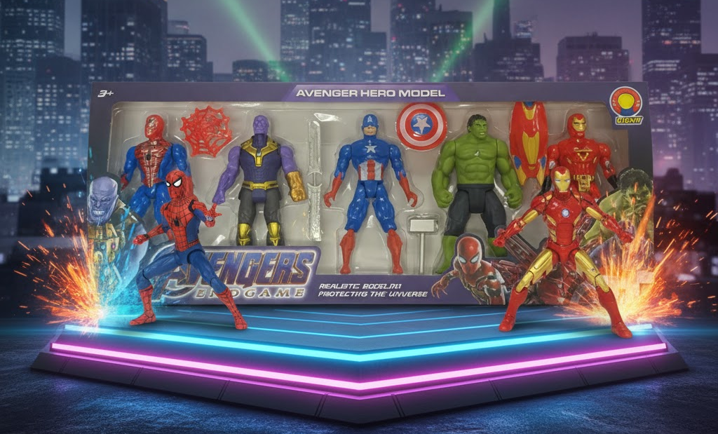 Набір супергероїв "Месники"  / 16см / Для дітей, фото №1