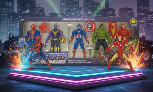 Набір супергероїв "Месники"  / 16см / Для дітей - Фото 1