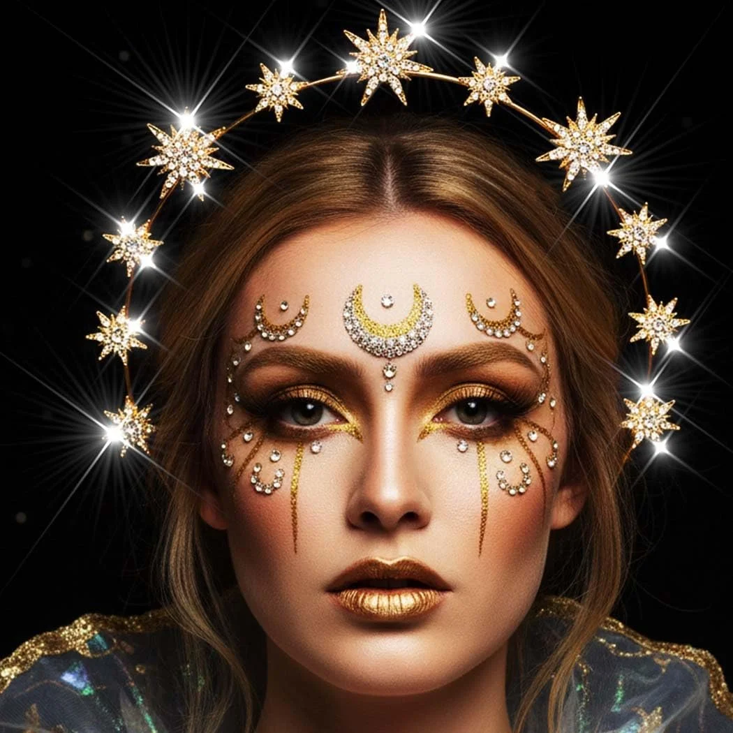 Обруч для волосся Reaky Діадема з кришталевими стразами, фото №3