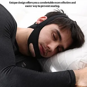 Подбородочный ремень против храпа, ремень для челюсти против храпа Эффективное средство synthetic.ua - Фото 1