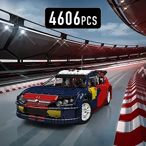 Конструктор Mould King Technik Гоночный Автомобиль C4 WRC Спортивный Автомобиль 4606 деталей synthetic.ua - Фото 1