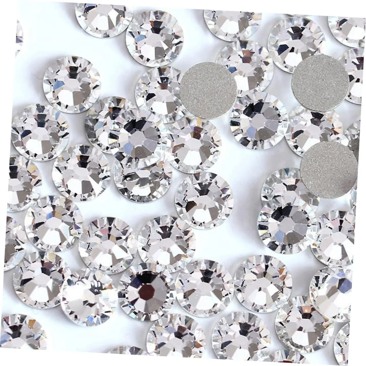 Стрази Housoutil Перламутрові для губної помади, 72 шт., скляні самоцвіти, прикраси, рум'яна, манікюр, стрази скляні Earth Colour, фото №2