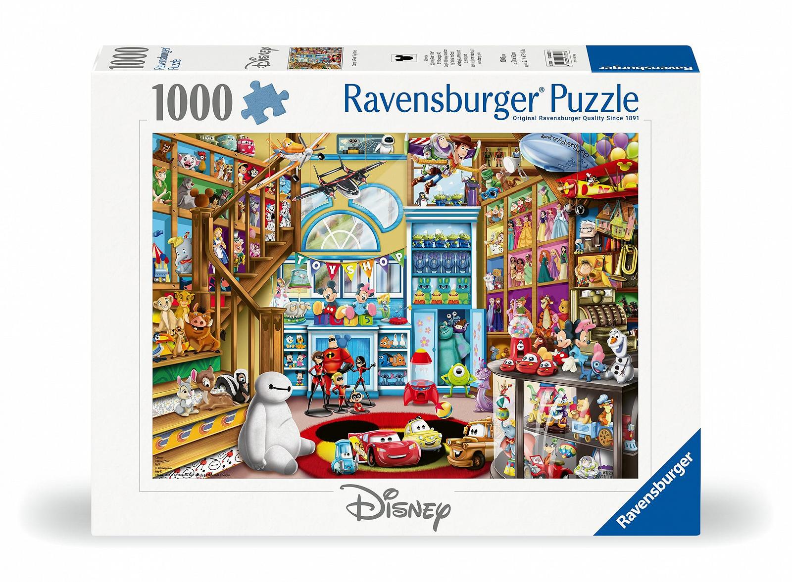 Пазл Ravensburger Disney 12000527 In the Toy Shop 1000 деталей, фото №2