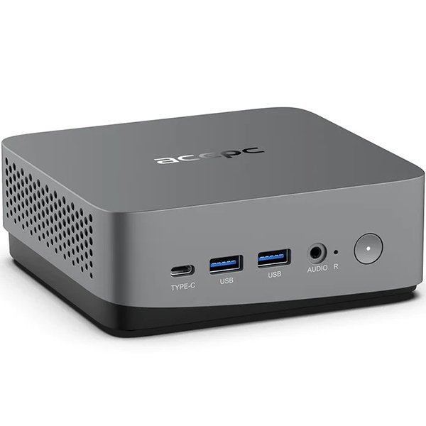 Міні-ПК Acepc PowerBox Pro / Intel i5 12450H / RAM 32GB / SSD512 GB / LAN / Wi-Fi / Bluetooth / Windows 11 Pro / Сірий, фото №3