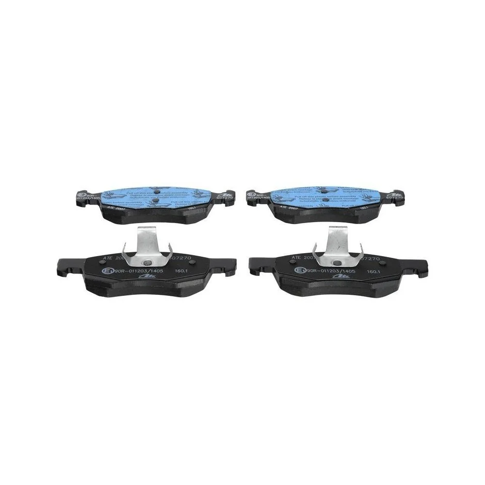 Комплект гальмівних колодок, дискові гальма ATE 13.0460-7270.2 для DACIA, передня вісь, фото №1 Комплект гальмівних колодок, дискові гальма ATE 13.0460-7270.2 для DACIA, передня вісь, фото №1