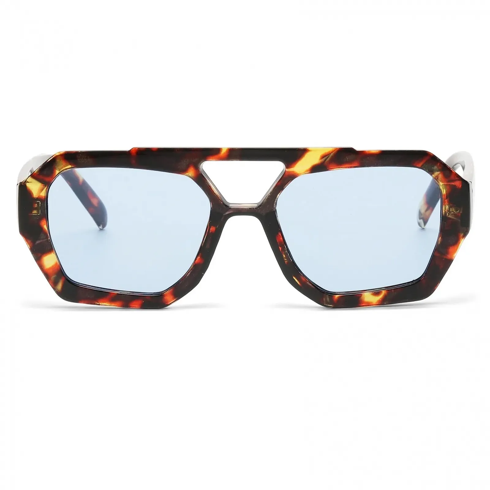 Сонцезахисні окуляри Авіатори Long Keeper Ретро Класичні Квадратні з подвійним містком у стилі 70-х, фото №2