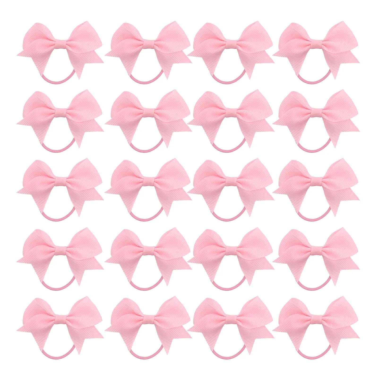 Набір рожевих аксесуарів для волосся (20 шт.): Рожевий, фото №1