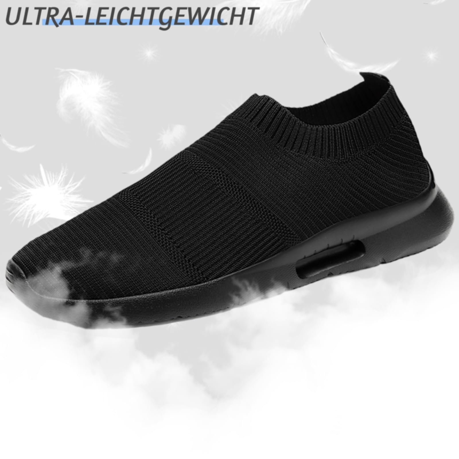 Кросівки JUEQIBAA Без шнурків Чоловічі спортивні Легкі кросівки для ходьби Дихаючі кросівки для бігу, фото №3 Кросівки JUEQIBAA Без шнурків Чоловічі спортивні Легкі кросівки для ходьби Дихаючі кросівки для бігу, фото №3